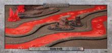 Gale Force Nine GFNBB602 - Blood River (6ft) - 30mm