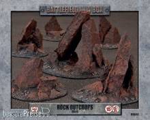 Gale Force Nine Modelling GFNBB644 - Essentials: Rock Outcrops (x6) - Mars