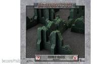 Gale Force Nine Modelling GFNBB646 - Gothic Battlefields: Ruined Walls - Malachite (x5)
