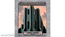 Gale Force Nine Modelling GFNBB647 - Gothic Battlefields: Small Corner Ruins - Malachite (x2)