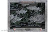 Gale Force Nine Modelling GFNBB649 - Gothic Battlefields: Craters - Malachite (x5)