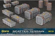 Gale Force Nine GFNBB728 - Gothic Sector: Castograd Scatter Terrain (x12)