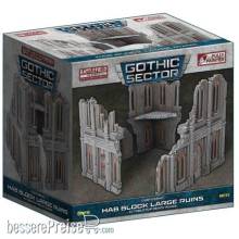Gale Force Nine GFNBB733 - Gothic Sector: Castograd Hab Block Big Ruins (x3)