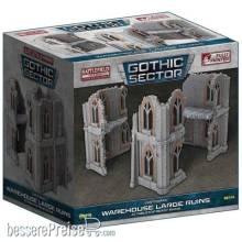 Gale Force Nine GFNBB734 - Gothic Sector: Castograd Warehouse Big Ruins (x3)