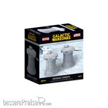Gale Force Nine GFNBB741 - Galactic Warzones: Rebel Outpost - Defense Turrets (x2)