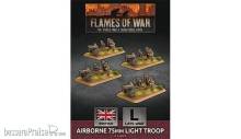 Battlefront Miniatures GFNBBX50 - Airborne 75mm Light Troop (x4 Plastic)