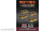 Battlefront Miniatures GFNBBX51 - Airborne 6 pdr Anti-Tank Platoon (x4 Plastic)