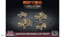 Battlefront Miniatures GFNBBX61 - Daimler Armoured Car Troop (Plastic)