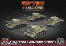 Battlefront Miniatures GFNBBX72 - Challenger Armoured Troop (4x Plastic)