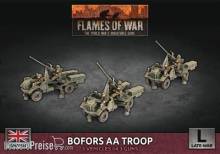 Battlefront Miniatures GFNBBX74 - Bofors AA Troop (3x)