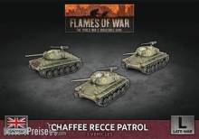 Battlefront Miniatures GFNBBX75 - Chaffee Recce Patrol (3x Plastic)