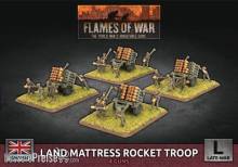 Battlefront Miniatures GFNBBX77 - Land Mattress Rocket Troop (4x)