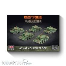 Gale Force Nine GFNBBX84 - A13 Cruiser Troop (x5 Plastic)