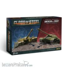 Gale Force Nine GFNCS01 - Clash of Steel Starter: USA vs Soviet