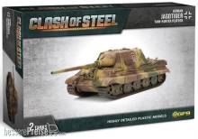Gale Force Nine Boardgame GFNCSG05 - Clash of Steel Jagdtiger Tank-hunter Platoon (x2 Plastic)