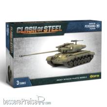 Gale Force Nine Boardgame GFNCSU03 - Clash of Steel M26 Pershing Tank Platoon (x3 Plastic)