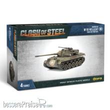 Gale Force Nine Boardgame GFNCSU08 - Clash of Steel M18 Hellcat Tank Destroyers (x4 Plastic)