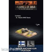 Battlefront Miniatures GFNFI704 - Maxim MG Platoon (x4)