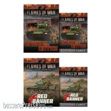 Battlefront Miniatures GFNFW257SCB - Soviet Eastern Front Card Bundle