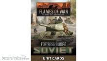Battlefront Miniatures GFNFW261S - Soviet Unit Cards (Late War x53 cards)