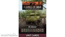 Battlefront Miniatures GFNFW264U - D-Day British Unit Card Pack (66 cards)