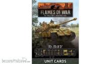 Battlefront Miniatures GFNFW265U - Waffen-SS Unit Card Pack (43 cards)