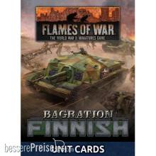 Battlefront Miniatures GFNFW269FU - Finnish Unit Card Pack (30x Cards)
