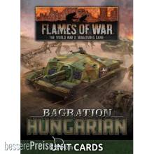 Battlefront Miniatures GFNFW269HU - Hungarian Unit Card Pack (37x Cards)