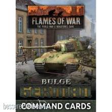 Battlefront Miniatures GFNFW271C - Bulge: German Command Cards (66x Cards)