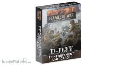 Battlefront Miniatures GFNFW275U - Flames of War D-Day: Reinforcement Unit Cards (32x Cards)
