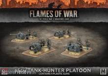 Battlefront Miniatures GFNGBX115 - 5cm Tank Hunter Platoon (Mid War x4 Guns Plastic)