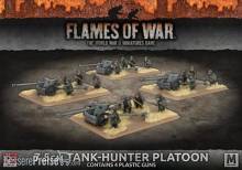 Battlefront Miniatures GFNGBX116 - 7.5cm Tank Hunter Platoon (Mid War x4 Guns Plastic)