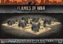 Battlefront Miniatures GFNGBX118 - 15cm Nebelwerfer Battery (Mid War x6 Guns Plastic)