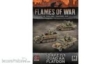 Battlefront Miniatures GFNGBX134 - Sd Kfz 7/1 Quad AA Platoon (Mid War x3 Tanks)