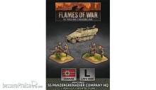 Battlefront Miniatures GFNGBX138 - Armoured SS Panzergrenadier Company HQ (Plastic)