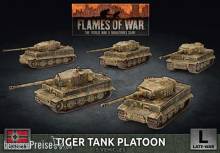 Battlefront Miniatures GFNGBX140 - Tiger Heavy Tank Platoon (x5 Plastic)
