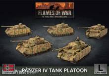 Battlefront Miniatures GFNGBX142 - Panzer IV Platoon (x5 Plastic)