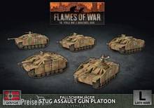 Battlefront Miniatures GFNGBX143 - StuG (Late) Assault Gun Platoon (x5 Plastic)