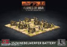 Battlefront Miniatures GFNGBX146 - 15cm Rocket Launcher Battery (x6 Plastic)