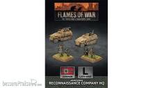 Battlefront Miniatures GFNGBX150 - Reconnaissance HQ Platoon (x2 Plastic)