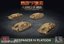Battlefront Miniatures GFNGBX151 - Jagdpanzer IV Tank-Hunter Platoon (x4)