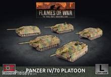 Battlefront Miniatures GFNGBX160 - Panzer IV/70 Tank Platoon (x5 Plastic)