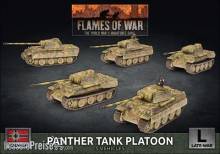 Battlefront Miniatures GFNGBX161 - Panther A (Early) (x5 Plastic)
