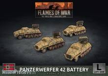 Battlefront Miniatures GFNGBX165 - Panzerwerfer 42 Battery (x4)