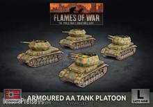 Battlefront Miniatures GFNGBX166 - Armoured AA Tank Platoon (x4 Plastic)