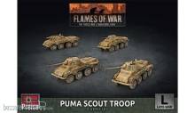 Battlefront Miniatures GFNGBX172 - Puma Scout Troop (x4 Plastic)