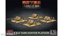 Battlefront Miniatures GFNGBX175 - 8.8cm Tank-Hunter Platton (x4 Plastic)