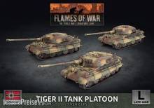 Battlefront Miniatures GFNGBX178 - Tiger II (8.8cm) Tank Platoon (3x Plastic)