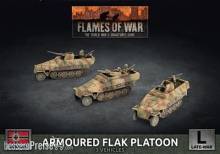 Battlefront Miniatures GFNGBX180 - Sd Kfz 251 2cm / Triple 15mm Armoured Flak Platoon (3x Plastic)
