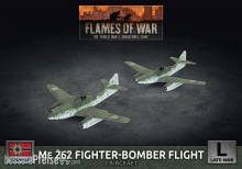 Battlefront Miniatures GFNGBX185 - ME262 Fighter Bomber Flight (2x)